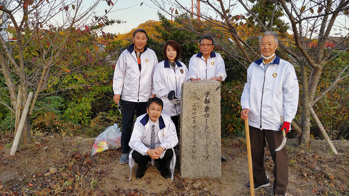 真締川ダム清掃
