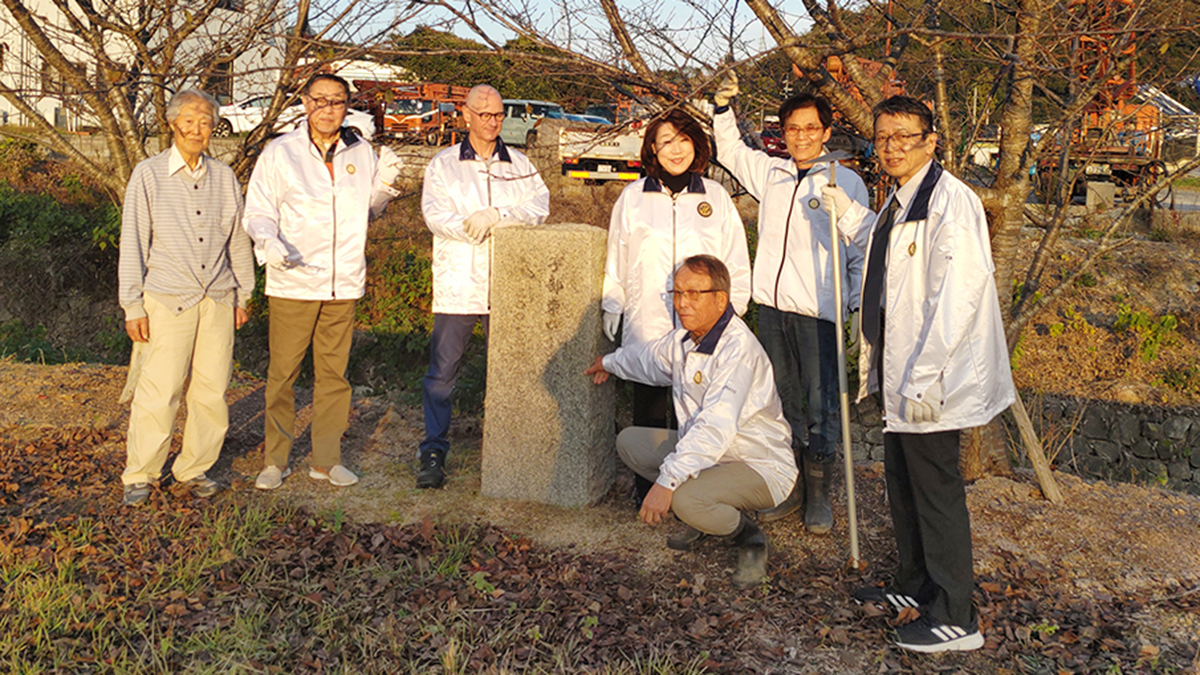 真締川ダム清掃